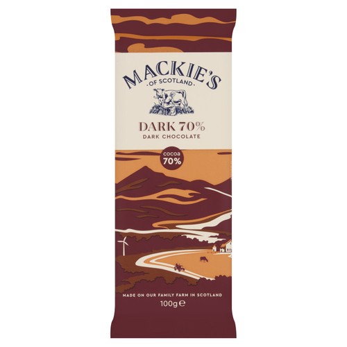 Mackie's 70% Dark Chocolate 