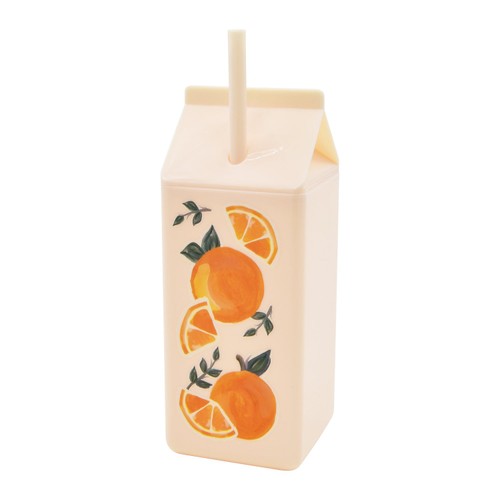 Nutmeg Oranges Milk Carton