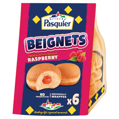 Pasquier Beignet Brioche Raspberry 