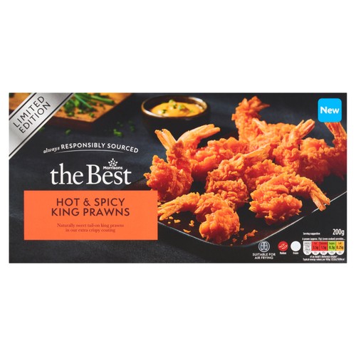 Morrisons The Best Karaage Coated Hot & Spicy Prawns