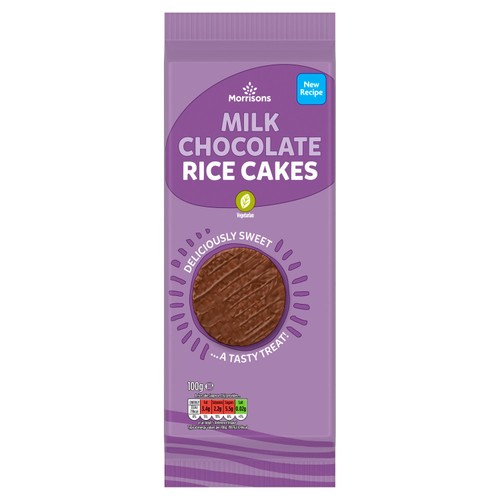 Morrisons Milk Chocolate Rice Cakes 100g thumbnail 2