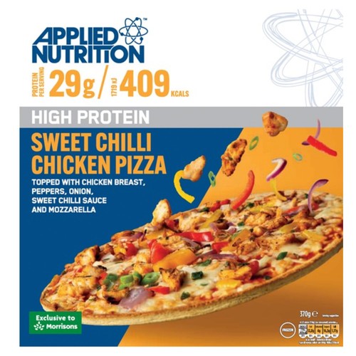 Applied Nutrition High Protein Sweet Chilli Chicken Pizza   370g thumbnail 2