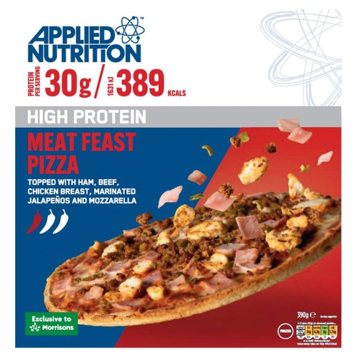 Applied Nutrition High Protein Meat Feast Pizza   390g