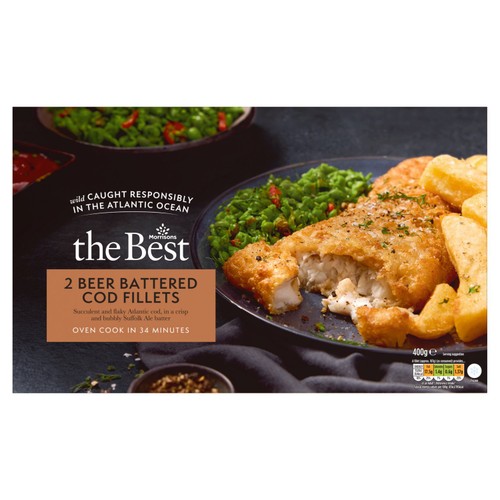 Morrisons The Best Beer Battered Cod 