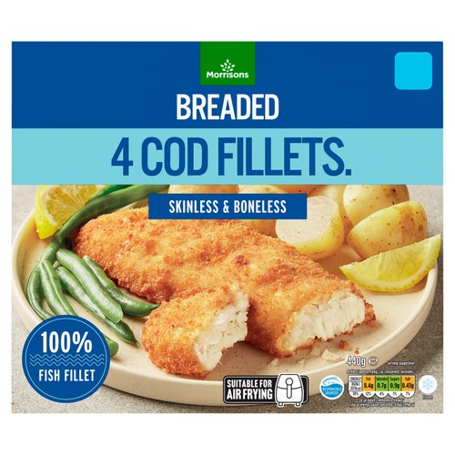 Morrisons Breaded Cod 