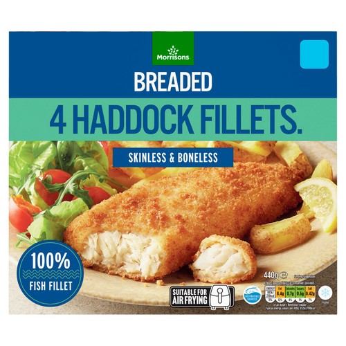 Morrisons Breaded Haddock 