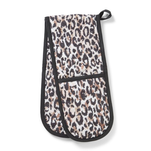 Nutmeg Home Leopard Print Oven Glove
