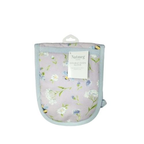 Nutmeg Home Bee Floral Oven Glove