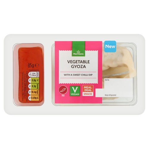 Morrisons Vegetable Gyoza With Sweet Chilli Dip    85g
