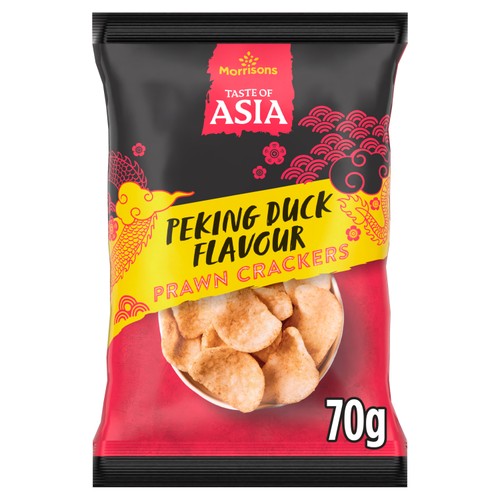 Morrisons Peking Duck Crackers 70g