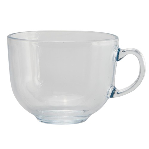 Nutmeg Home Glass Cappuccino Mug