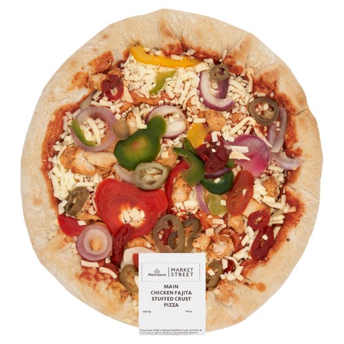 Morrisons Chicken Fajita Stuffed Crust Pizza