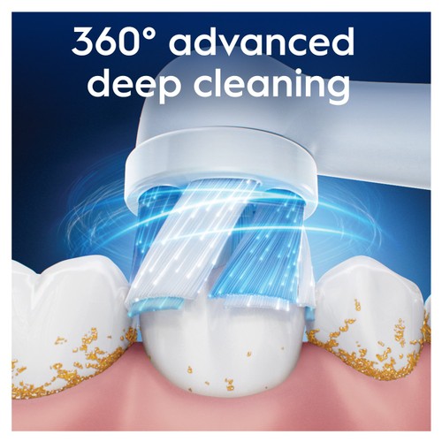 Oral-B IO Ultimate Clean White Electric Toothbrush Heads  thumbnail 3