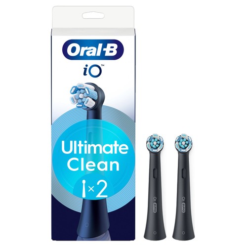 Oral-B IO Ultimate Clean Black Electric Toothbrush Heads  thumbnail 2