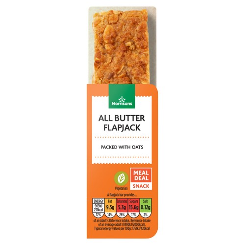 Morrisons All Butter Flapjack Bar 