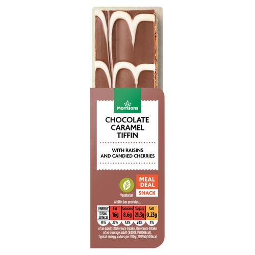 Morrisons Chocolate Caramel Tiffin Bar 