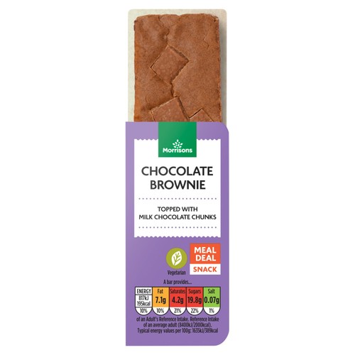 Morrisons Brownie Bar 