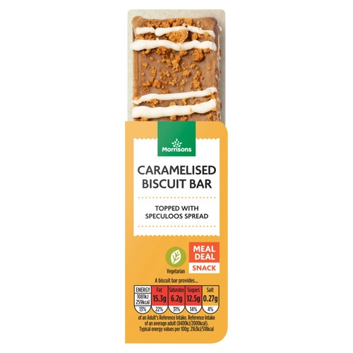 Morrisons Caramelised Biscuit Bar 