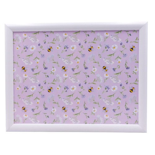 Nutmeg Home Bee Floral Lap Tray