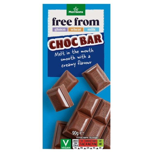 Morrisons Free From Chocolate Bar 