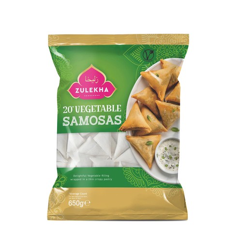 Zulekha 20 Vegetable Samosas 650g