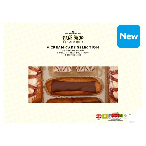 Morrisons Cream Cake Selection 