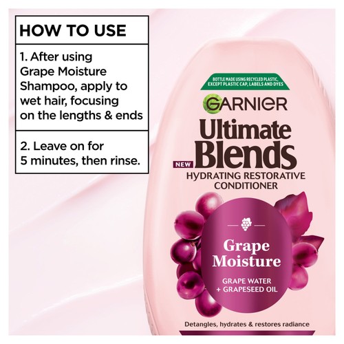 Ganrier Ultimate Blends Grape Moisture Hydrating Conditioner thumbnail 3