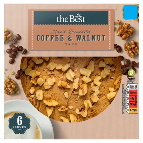 Morrisons The Best Coffee & Walnut Cake