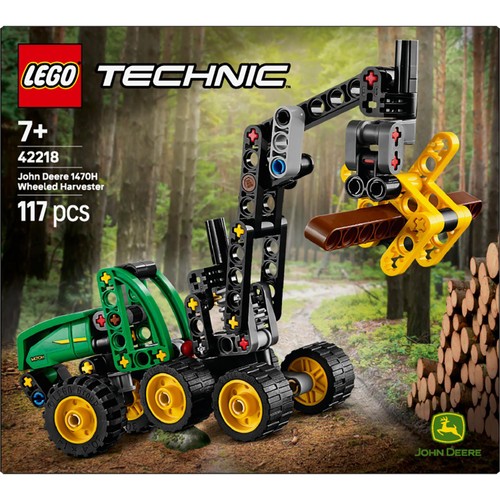 Lego Technic John Deere 1470h Wheeled Harvester 42218