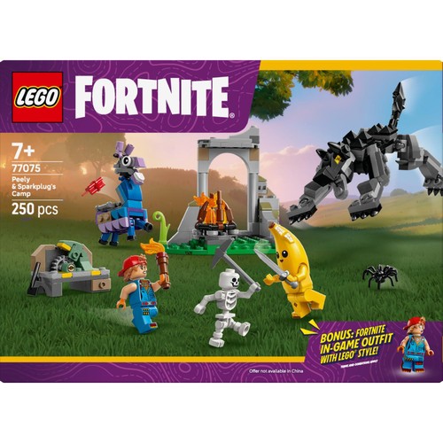 Lego Fortnite Peely & Sparkplug's Camp 77075