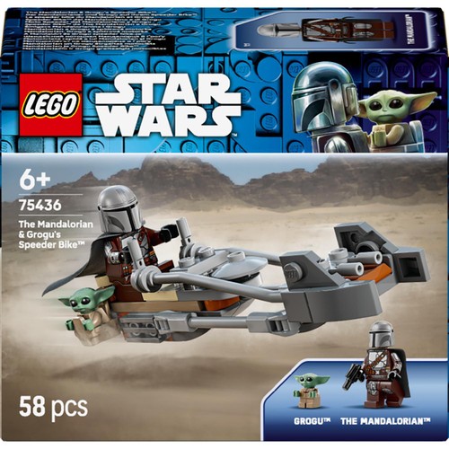 Lego Star Wars Tm The Mandalorian & Grogu's Speeder Bike 75436 thumbnail 3