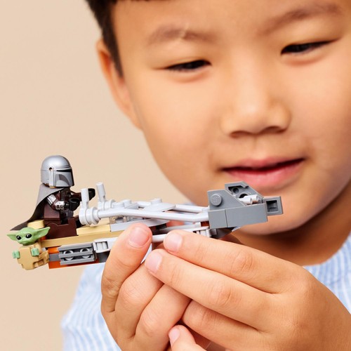 Lego Star Wars Tm The Mandalorian & Grogu's Speeder Bike 75436 thumbnail 4