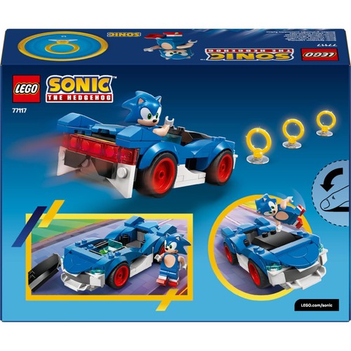 Lego Sonic Sonic Speedster Lightning 77117 thumbnail 2