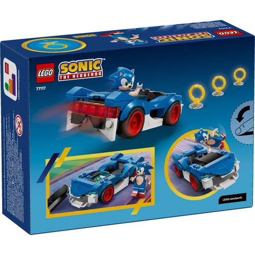 Lego Sonic Sonic Speedster Lightning 77117 thumbnail 3