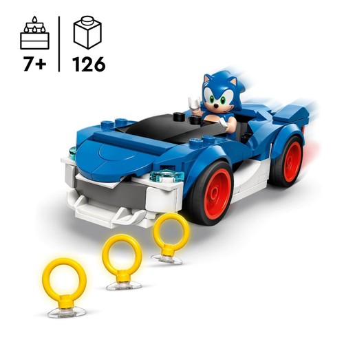 Lego Sonic Sonic Speedster Lightning 77117 thumbnail 4