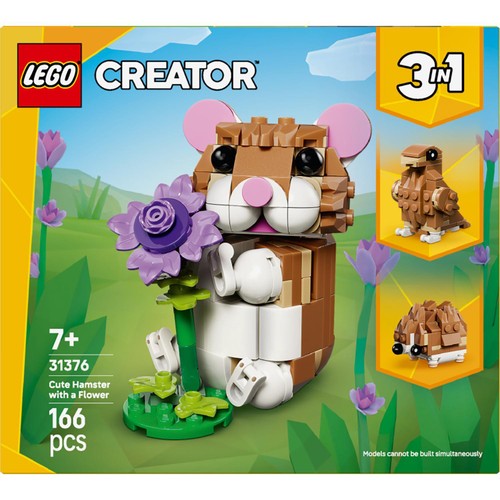 Lego Creator Cute Hamster With A Flower 31376 thumbnail 2