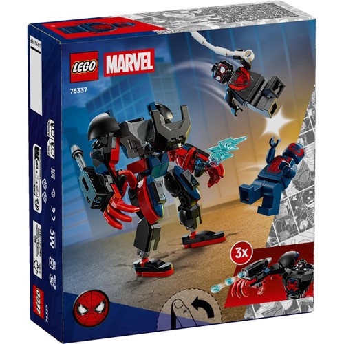 Lego Super Heroes Marvel Miles Morales Mech Vs. Spider-Man 2099 76337 thumbnail 2