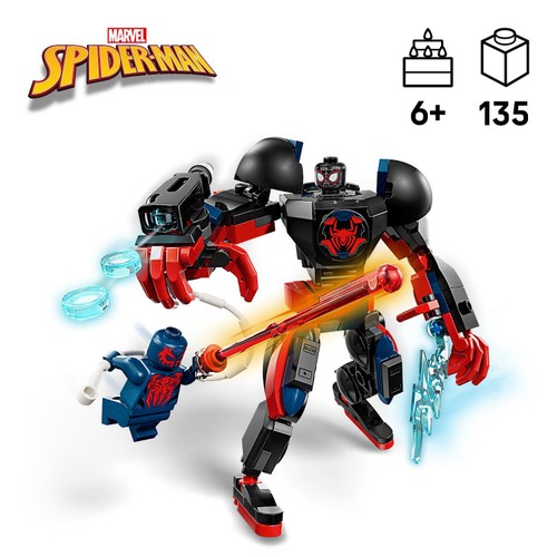 Lego Super Heroes Marvel Miles Morales Mech Vs. Spider-Man 2099 76337 thumbnail 3