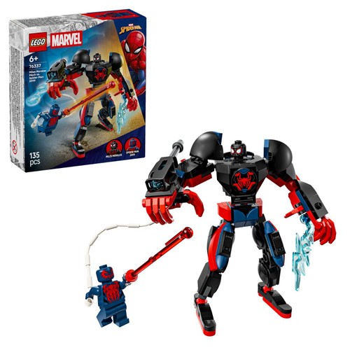 Lego Super Heroes Marvel Miles Morales Mech Vs. Spider-Man 2099 76337 thumbnail 4