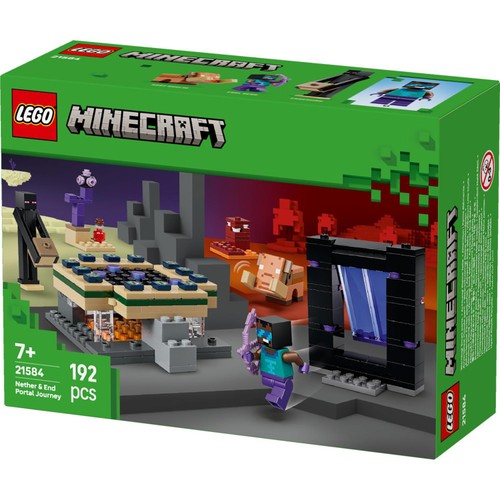 Lego Minecraft Nether & End Portal Journey 21584