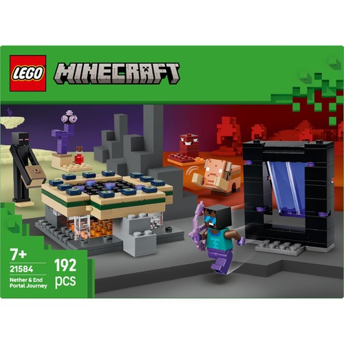 Lego Minecraft Nether & End Portal Journey 21584 thumbnail 2