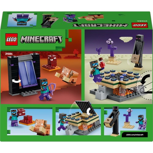 Lego Minecraft Nether & End Portal Journey 21584 thumbnail 5