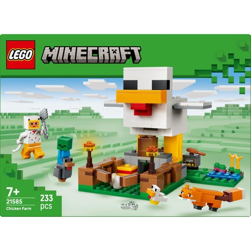 Lego Minecraft Chicken Farm 21585