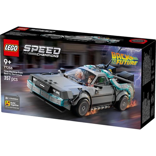 Lego Speed Champions Time Machine From Back To The Future 77256 thumbnail 2