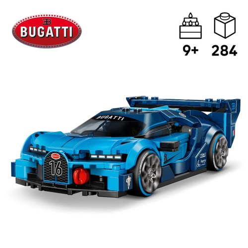 Lego Speed Champions Bugatti Vision Gt Hyper Sports Car 77253 thumbnail 4