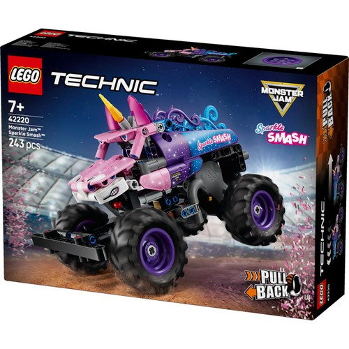 Lego Technic Monster Jam Sparkle Smash Pull-Back 42220