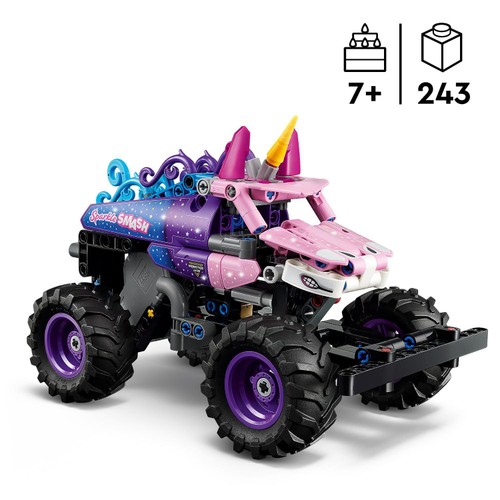 Lego Technic Monster Jam Sparkle Smash Pull-Back 42220 thumbnail 5