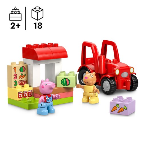 Lego Tractor And Market Duplo Peppa Pig 10468 thumbnail 2