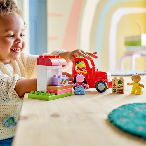 Lego Tractor And Market Duplo Peppa Pig 10468 thumbnail 3