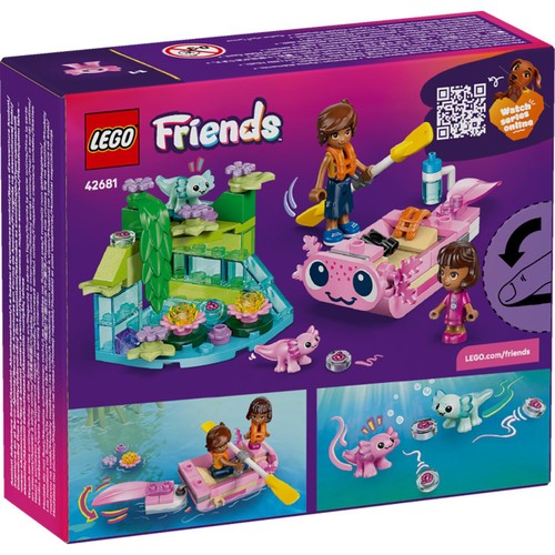 Lego Friends Axolotl Adventure Boat 42681